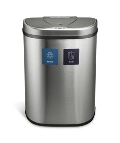 18.5 Gallon | Dual Compartment Motion Sensor Trash Can | DZT-70-R3