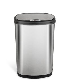 Oval Motion Sensor Trash Can 13.2 Gallon | SM-50-23