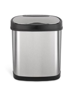 Oval Motion Sensor Trash Can 3.2 Gallon | DZT-12-13