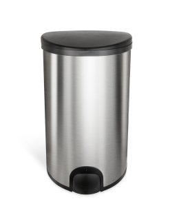 Semi-Round Tap Sensor Trash Can 13.2 Gallon | TTT-50-19