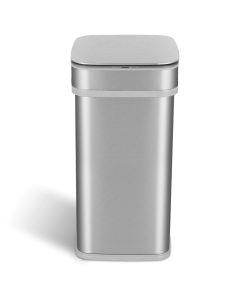 13 Gallon | Nova² Squared UV Odor Neutralizing Smart Kitchen Trash Can | ONT-50-82SL