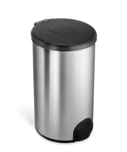 Round Tap Sensor Trash Can 11.9 Gallon | TTT-45-8